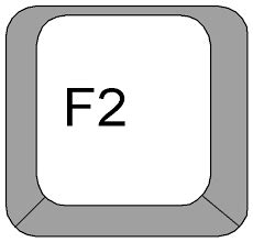 Image result for F2 Key Function