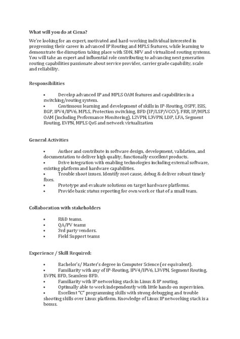 CNC 101: Career Opportunities in Advanced IP Routing and MPLS - Studocu