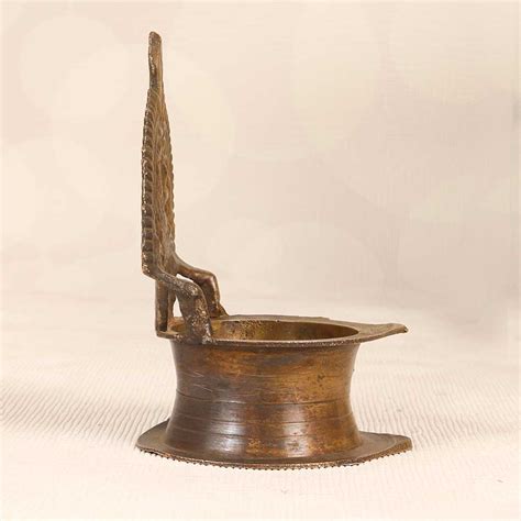 Buy the best-selling Brass Gajlaxmi Oil Lamp online | IndianShelf