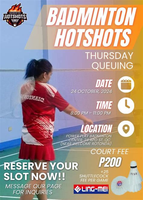 Thursday Queuing at Powerplay Badminton Center Apo St, QC, Powerplay ...