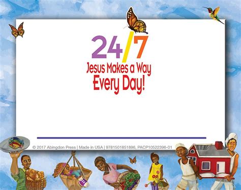 Buy VBS 2018 24/7 Nametags (Pkg of 24) Book Online at Low Prices in ...