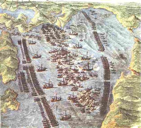 1571年10月7日勒班陀海战爆发 - 历史上的今天