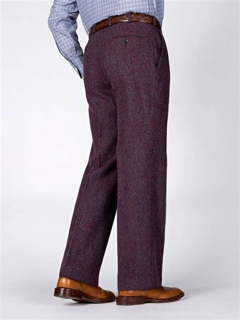Men's Wool Trousers & Wool Flannel Trousers | Peter Christian