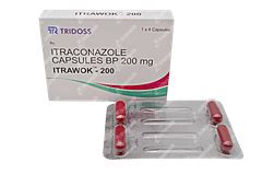 Itrawok 200 Mg Capsule 4 - Uses, Side Effects, Dosage, Price | Truemeds