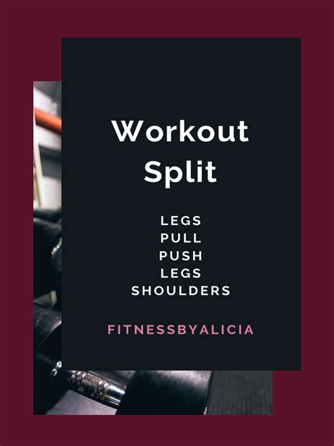 5 Day Workout Split | PDF | Physical Exercise | Strength Training