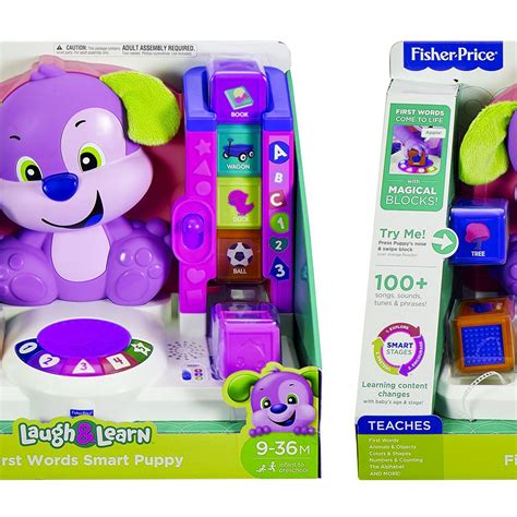 Fisher-Price Laugh & Learn First Words Smart Puppy | Baby toy shop, Newborn toys, Fisher price
