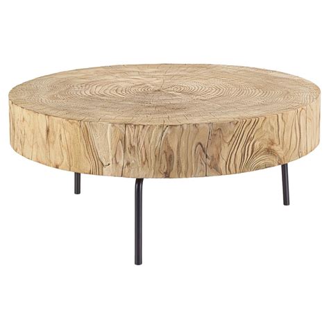 Block Cedar Coffee Table For Sale at 1stDibs | round wood block coffee ...