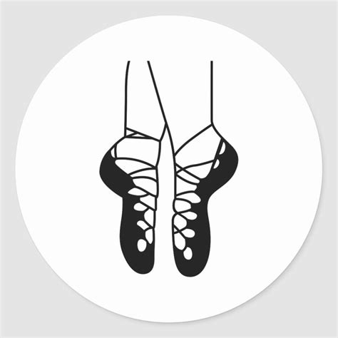 Dance Shoe Clipart Black And White