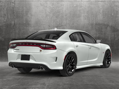 White Dodge Charger Blacked Out