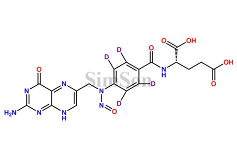 N-Nitroso Folic Acid D4 | CAS No- NA | Simson Pharma Limited