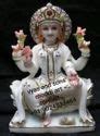 Marble Goddess Lakshmi Statues - White Marble Laxmi Ganesh Statues ...