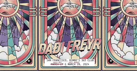 Dadi Freyr at Bimbos 365 Club - Two Nights!, Bimbo's 365 Club, San ...