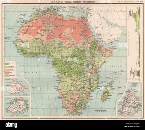 Vegetation Map Of Africa