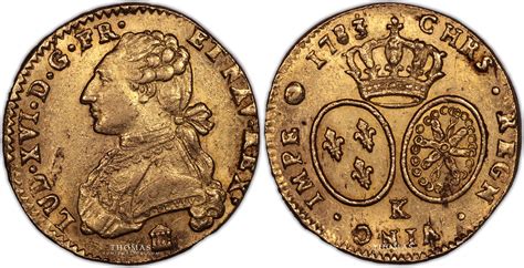 France Louis XVI - Gold Double Louis d