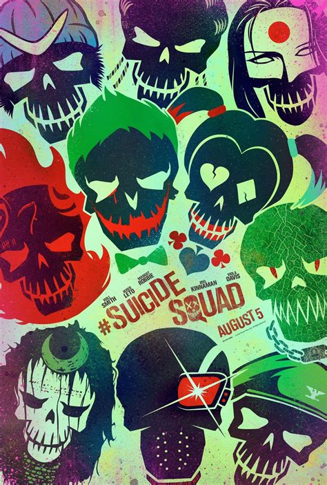 Suicide Squad Movie Posters Reveal "Worst Heroes Ever" | Collider