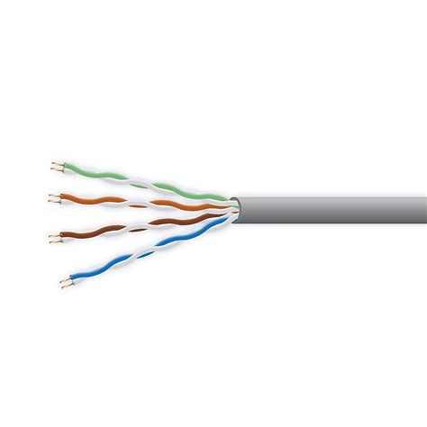 Coleman Cable CAT 5e 4 Riser Gray Data Cable in the Data Cable ...
