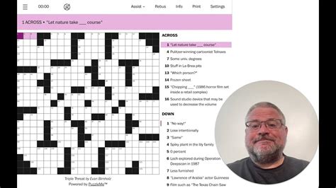 Sunday Crossword Evan Birnholz - Crossword Puzzles