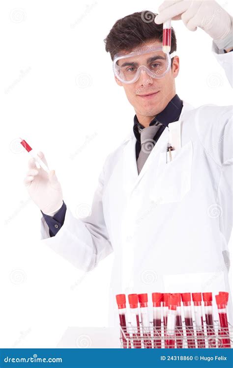 科学家佩带的实验室外套 库存照片. 图片 包括有 化学, 测试, 几年, 教育, 男性, 教师, 特写镜头 - 26793312