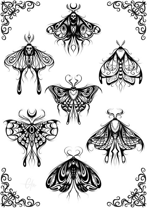 Butterfly Sketch, Butterfly Tattoo Designs, Tattoo Flash Sheet, Tattoo ...