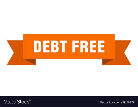 Debt Free Sign 的图像结果