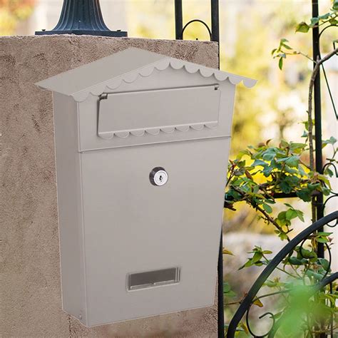 Wall Mount Mailbox Large Capacity Locking Mailboxe... – Grandado