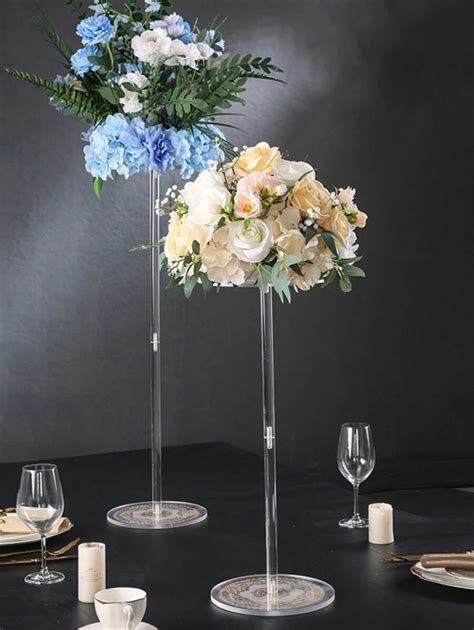Crystal Flower Stand For Wedding And Event Centerpiece Decoration ...