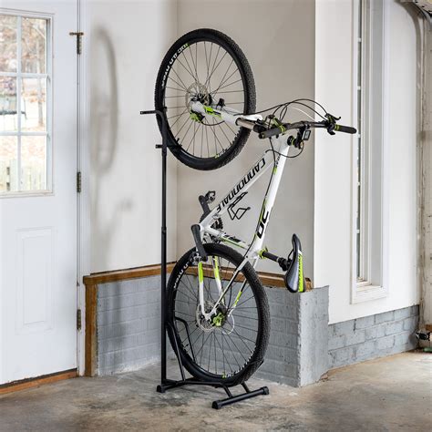 CycleStand Pro Vertical Bike Floor Stand, No-Lift Garage Bicycle ...