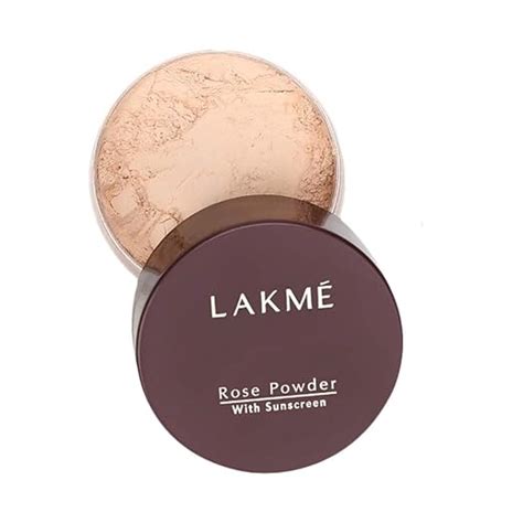Buy Lakme Rose Loose Face Powder with Sunscreen, Soft Pink, Face Makeup ...