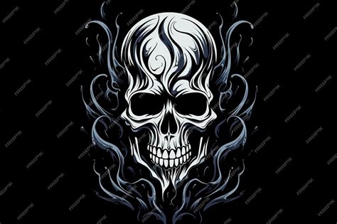 Skull flat cap tattoo skull illustration tattoo skull lily tattoo ...