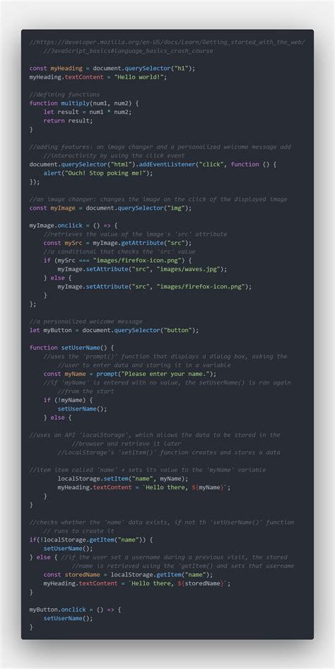 JS Code Example 的图像结果