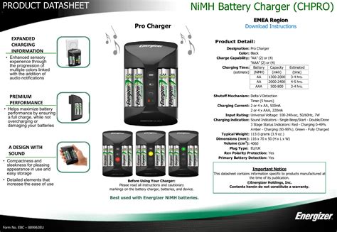Energizer® Recharge® Pro Charger, 52% OFF