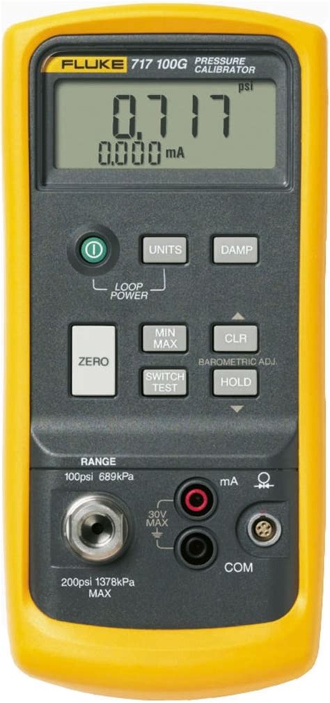 FLUKE-717 10000G Fluke | Fluke 717 0psi to 10000psi Pressure Calibrator ...