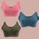 Fanzoh Non-Padded Non-Wired Full Coverage Full-Figure Bra (Pack Of 3 ...