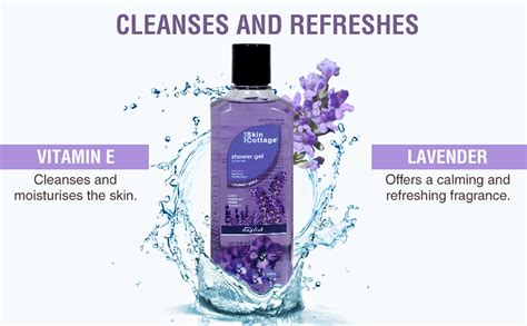 Skin Cottage Lavender Shower Gel 400 ml | With Lavender & Vitamin E ...