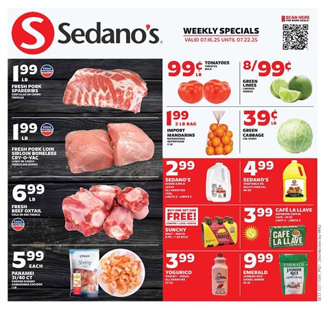 Sedano's Weekly Ad (9/10/25 - 9/16/25) Sales Flyer