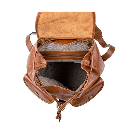 Buy Tan Big San Francisco Backpack Online - Hidesign