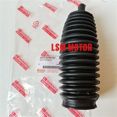 Jual karet boot stir rack steering Gran max luxio RH lh sama pakai ...