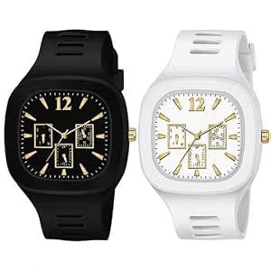 Buy LAKSH Attractice Analog Square Dial Watchs for Men(SR-177) LK-177 ...