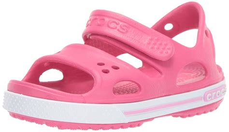 Crocs Crocband II Pink Girls Sandals - 11: Buy Online at Low Prices in ...