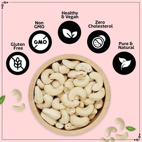 Wonderland Foods 200g Raw Cashew (Kaju) W320-Grade Pouch