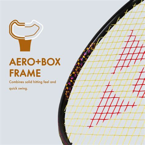 Yonex Astrox Smash Badminton Racquet (Black Clear Orange, G4, 73 Grams ...