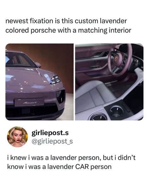 @girliepost.s | Brought out the lavender Lamborghini just to race with ...