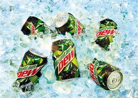 MOUNTAIN DEW CANS — BARRY MAKARIOU FOOD & DRINKS