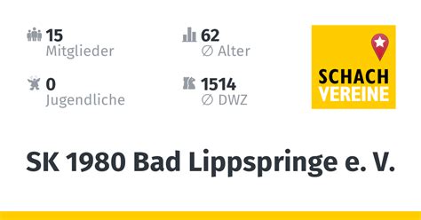 SK 1980 Bad Lippspringe e. V. (Schach in Deutschland)