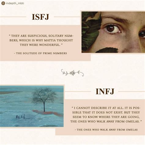 Isfj vs infj 13 commonalities and 17 differences – Artofit