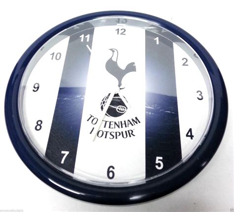 Spurs Tottenham Hotspur Clock Wall Clocks Official Football Gifts ...