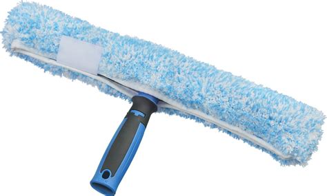 Unger Pro 963920C Window Scrubber with Microfiber and Overmold Grip ...