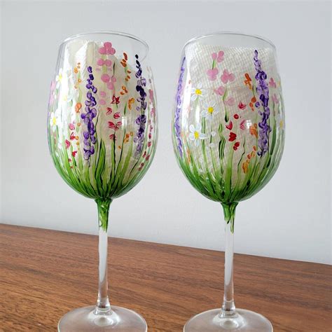 Paint & Sip: Wildflower Wine Glasses | April 23, 2023 | Chiswell Farm ...