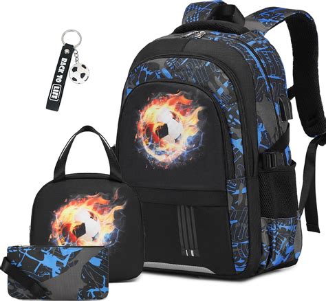 Amazon.com | ACESAK Backpack for Boys - 3PCS Boys Backpack with Lunch ...