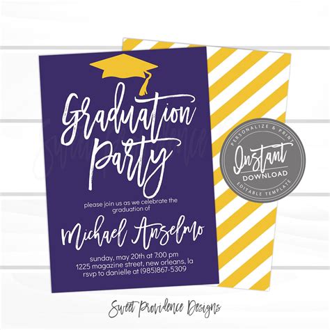 Image result for Invitation Card Sample for Graduation